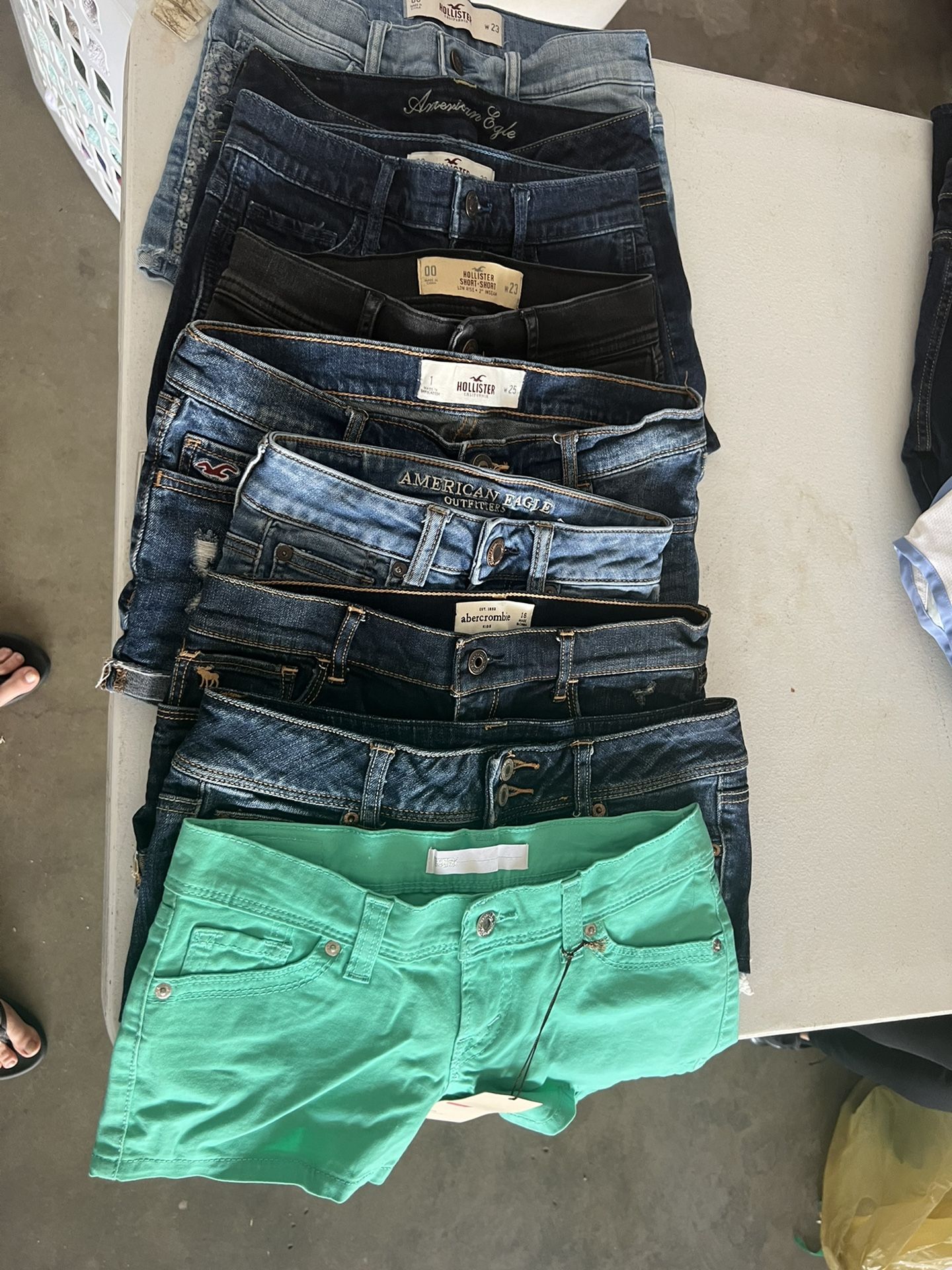 Girl Shorts Size 00,1, 4 And 16… $5 Each
