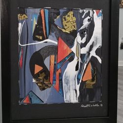 Hand-Crafted Original Abstract Collage