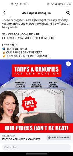 Wholesale Tarps & Canopies