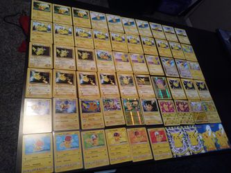 Pokemon Cards Pikachu Collection!!