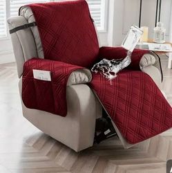 Burgundy Cover for Recliner