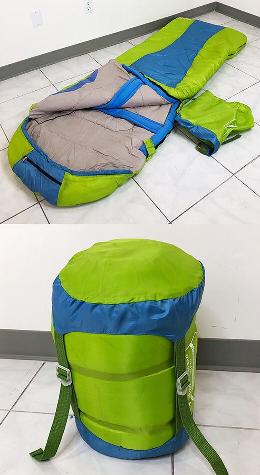 Brand New $15 Camping Sleeping Bag Waterproof Indoor & Outdoor Hiking Lightweight w/ Portable Bag