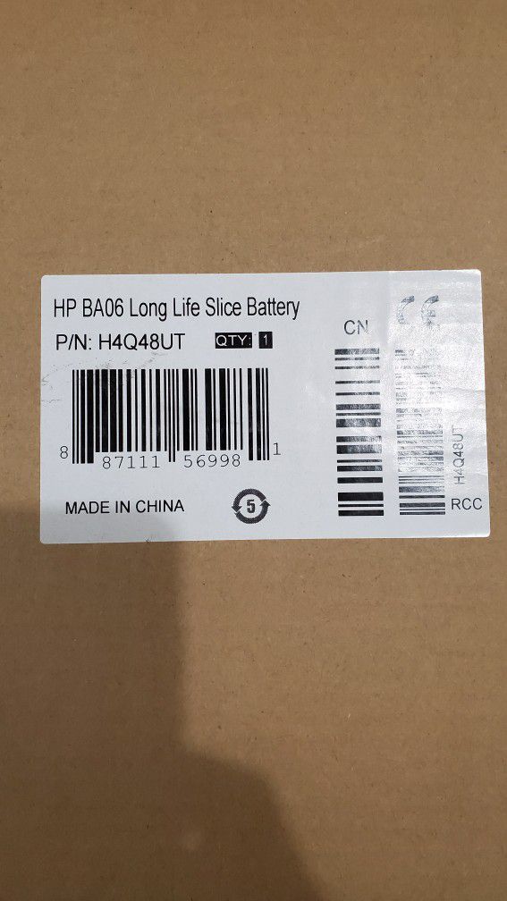 New HP BA06 Long Life Slice Battery