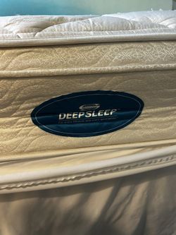 FREE QUEEN MATTRESS, BOX SPRING and BED FRAME