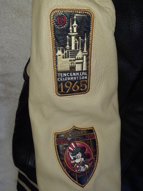 100% Leather Jacket, Exclusive Collectible, Disneyland 50th