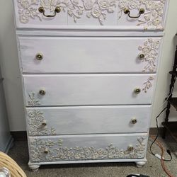 Refinished Beautiful Dresser