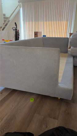 West elm haven sofa gray