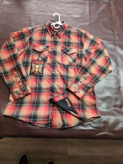 Megadeth Dixxon Men's L Flannel
