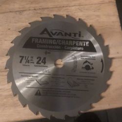 Brand New Never Used 7.25 Saw Blade