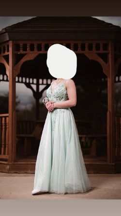 Mint Green Prom Dress