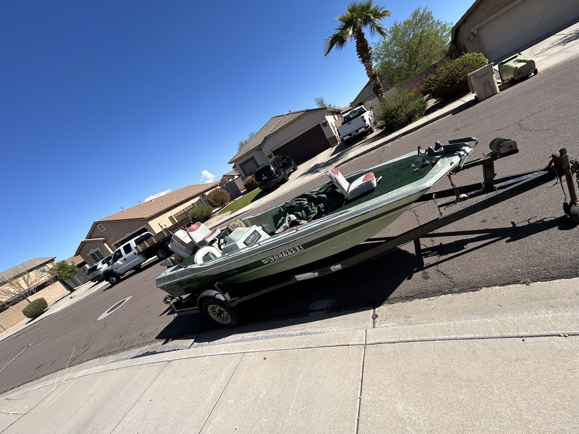 1976 Venture Bass Boat 