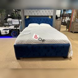 Queen /california king or king bed Frame (Mattress sell seperately )