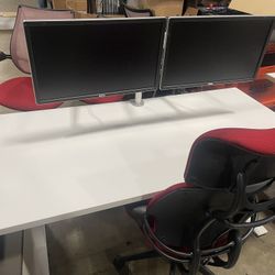 60x30 Standing Desks! We Other Sizes As Well! We Also Have  Several Ergonomic Chairs!