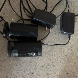 Two Indoor Ring Cameras 