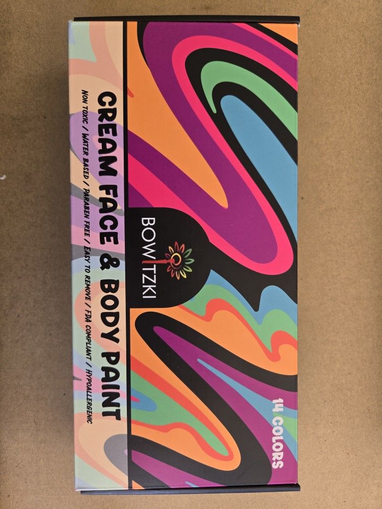 Crean Face And Body Paint 14 Colors