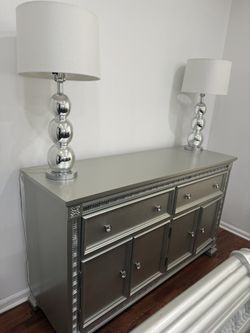 Dining Table With 8 Chairs And Buffet Just Bought 6 Months Ago Very Sturdy
