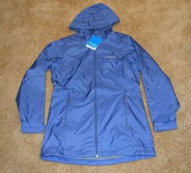 Women’s Small Columbia Full Zip Long Lined Jacket