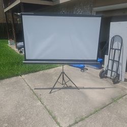75 Inch Portable Projector Screen
