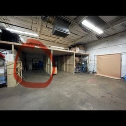 10x25 Storage Unit. Can be used as car storage. The door can be installed