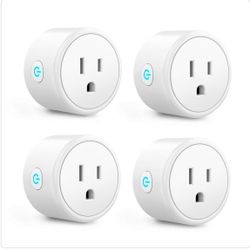 Aoycocr Smart Plug 4-Pack – Alexa & Google Home – $20