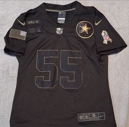 Women's Size Small Dallas Cowboys Vander Esch Salute to service Jersey stitched
