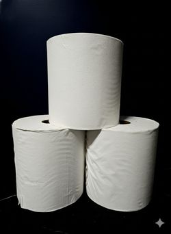 Heavy Duty 2 Ply Paper Towel, 3 In A Case, 650 Feet Each