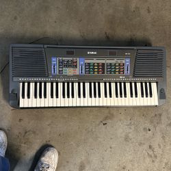 Yamaha Portatone Mie 2xg Electronic Piano Keyboard Tested & Working