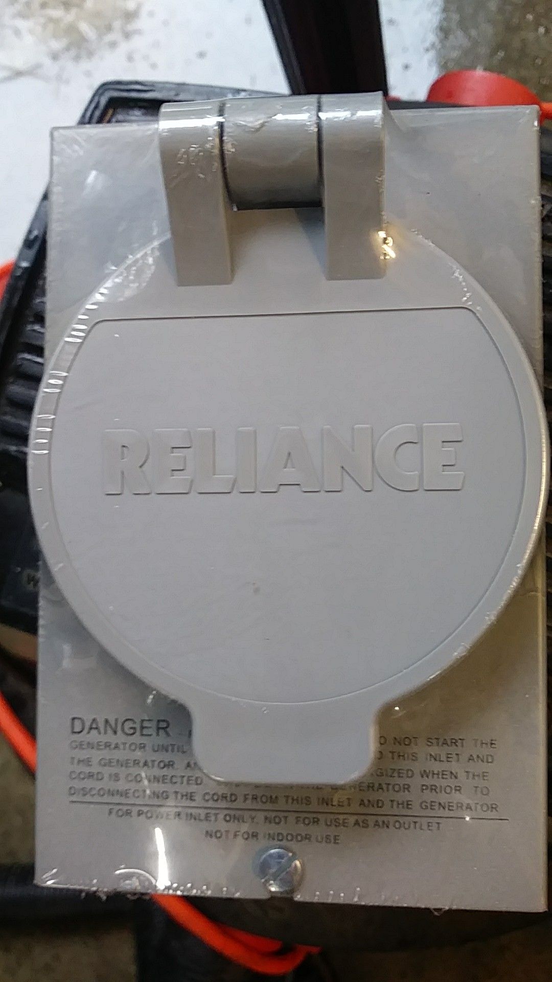 Reliance PB 30 generator plug