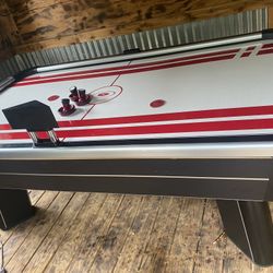 air hockey