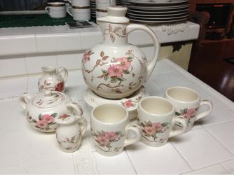 Nasco Springtime Coffee, Tea Set