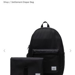 Hershel Settlement Backpack | Diaper Bag - 24L