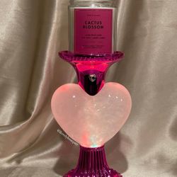 Heart Candle Holder Lamp 💘