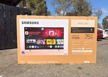 75M70H 75” Samsung smart 4k mini led TV
