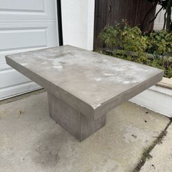 Outdoor Concrete Table