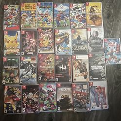 Nintendo Switch Games & More ! ( See Description )