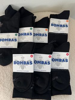 Bombas Black Socks Bundle Mixed Sizes