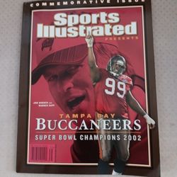 Sports Illustrated 2002 Buccaneers Superbowl Champs Magizine 