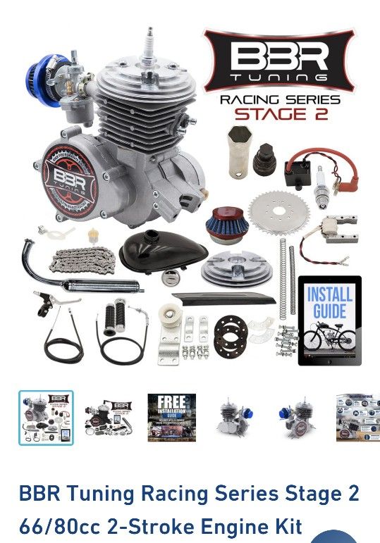 BBR stage 2 Gas Bycicle Engine Kit. New
