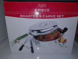 6pc. ROASTER & CARVE SET