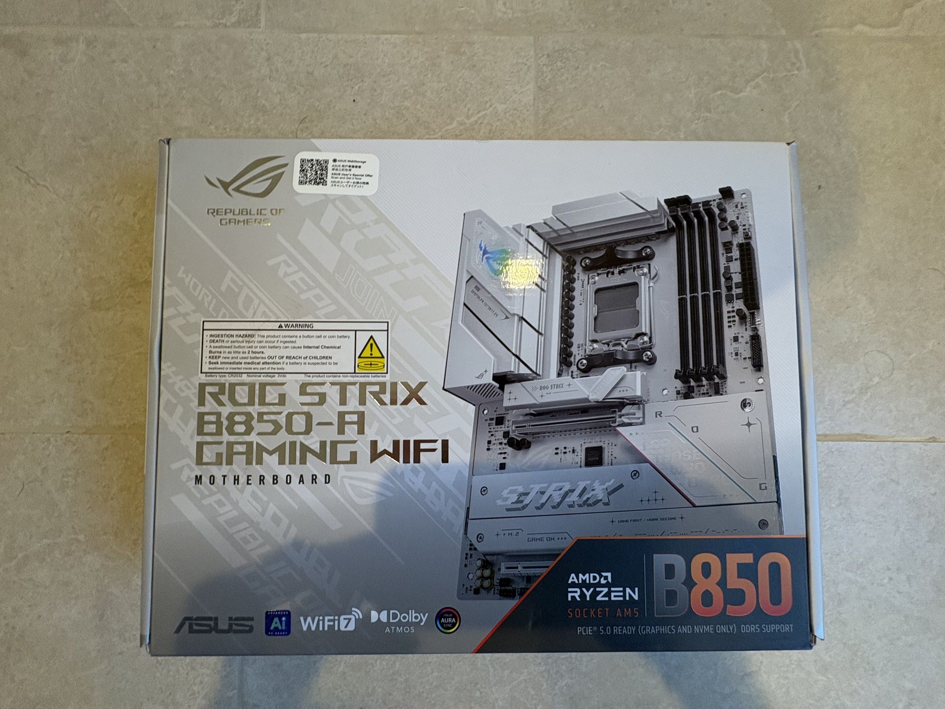 AMD Ryzen B850 Motherboard