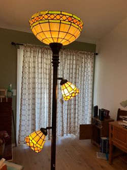 Antique floor lamp
