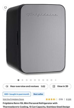 Frigidaire Retro 10L Mini Personal Refrigerator