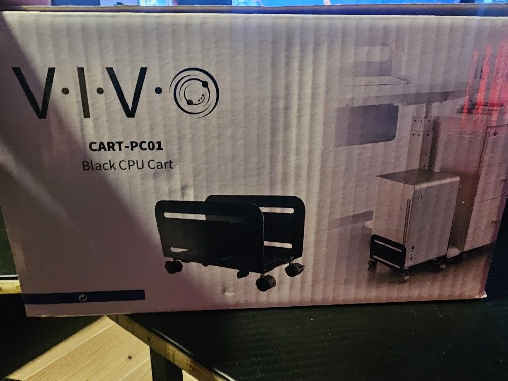 Black CPU Cart