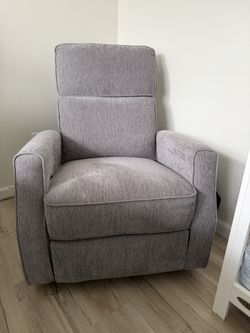 Gray Glider Recliner