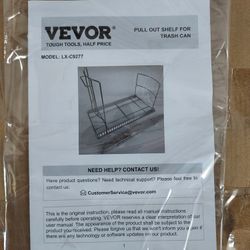 Vevor Pull Out Shelf For Trash Can