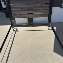 Bed Frame With Sturdy Headboard