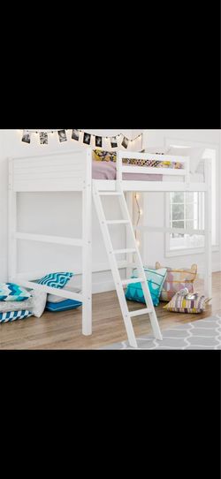 Twin loft bed