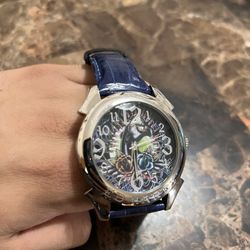 Ed Hardy Revolution Black Panthers Men’s Watch 