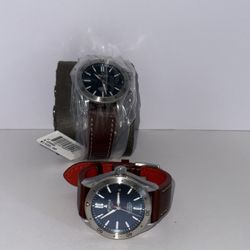 Alpina Mens Alpiner Automatic Silver Stainless Steel Case and Brown Leather Strap Watch, Blue Dial Style:AL-525N4AQ6