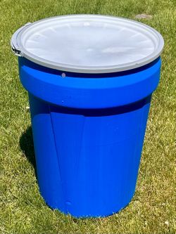 (3) Eagle Brand Water Barrels - Used Only For Gardeninge
